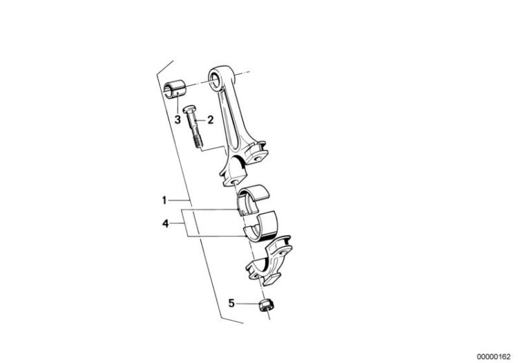 Crankshaft Connecting Rod ->47151110341