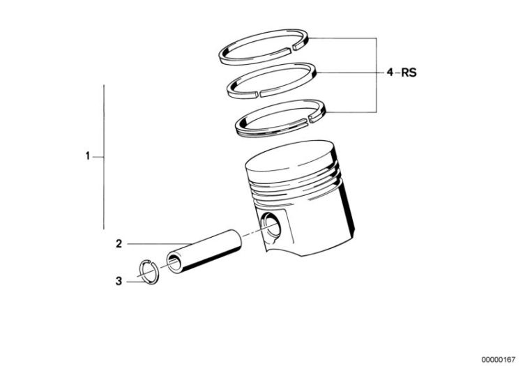 Mécanisme d`embiellage - Piston ->47259114321