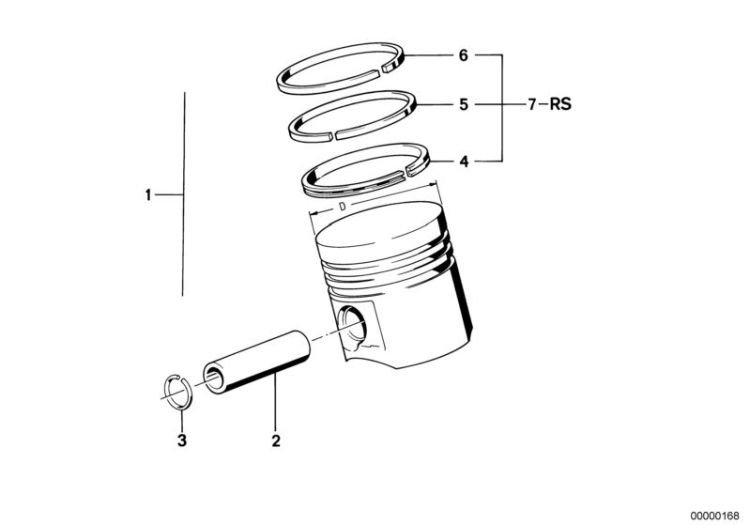 Mécanisme d`embiellage - Piston ->47260110367