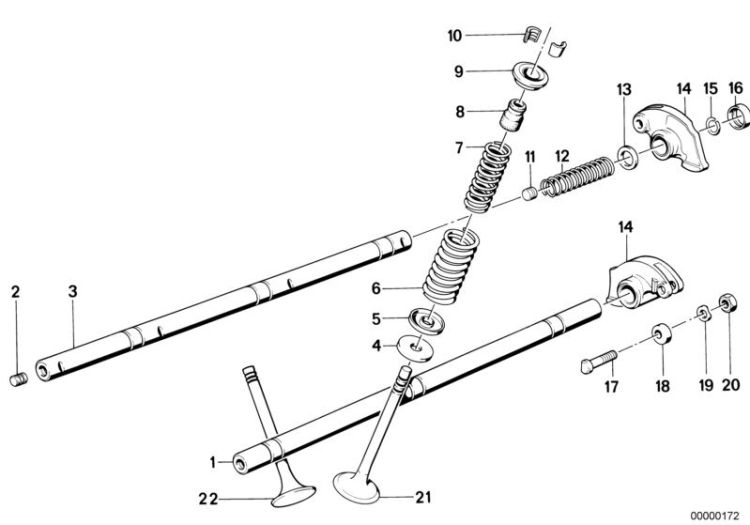 Timimg gear - rocker arm/valves ->47157113048