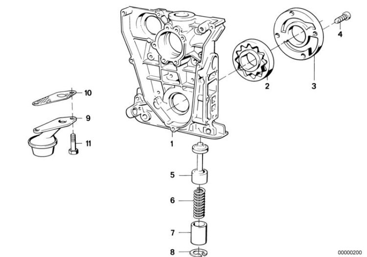 Lubrication system/Oil pump with drive ->47367110440