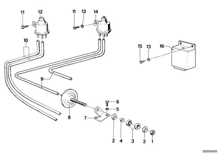 Vacuum control - engine ->