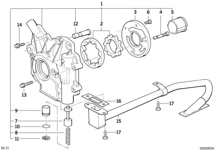 Lubrication system/Oil pump with drive ->47378114827