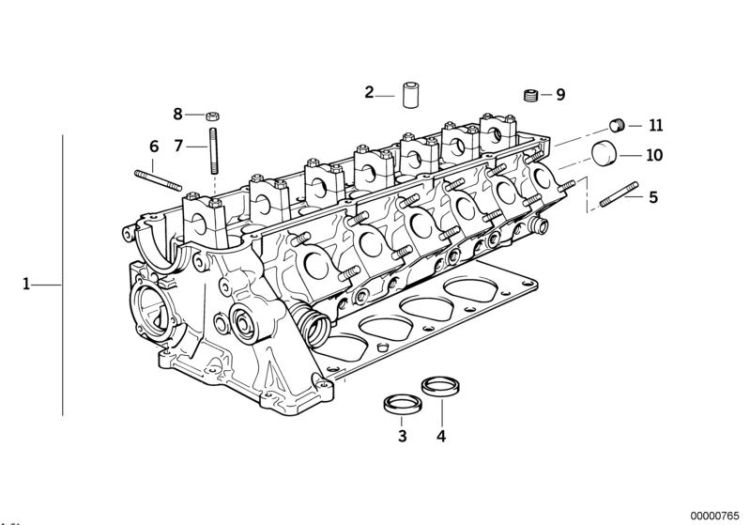 Original BMW Stiftschraube M8X55 (11127791553)