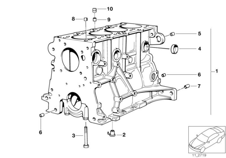 Engine block ->55701518940