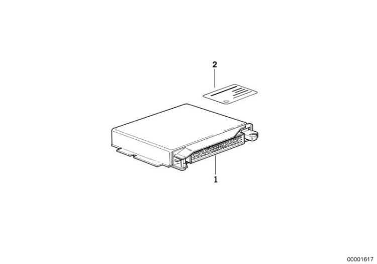 Basic control unit DME ->47417121994