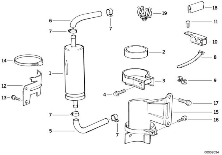 Fuel supply/filter ->47156130141