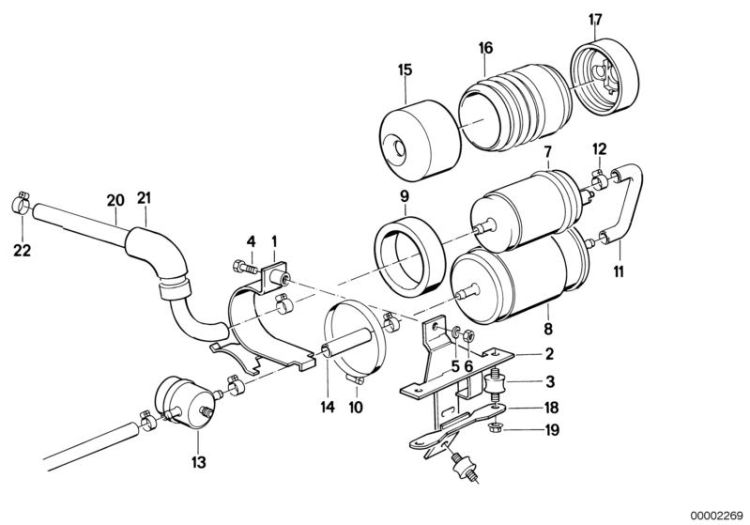 Fuel supply/pump/filter ->47195160163