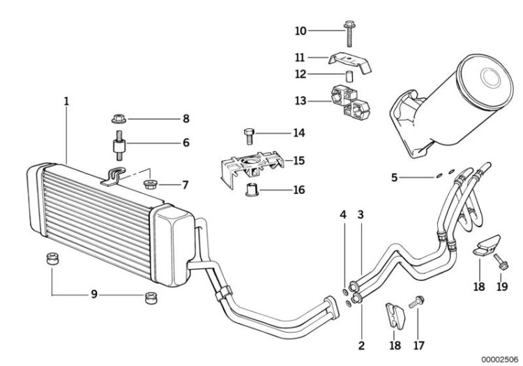 Engine oil cooling ->47379170094