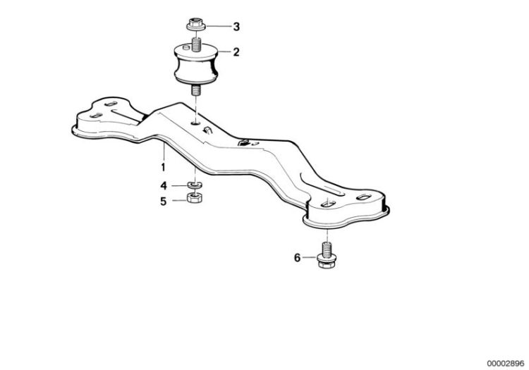 Gearbox suspension ->47385230460