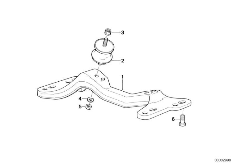 Gearbox suspension ->47338231141