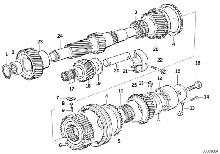 S5D...Z countershaft/reverse gear ->47508230127