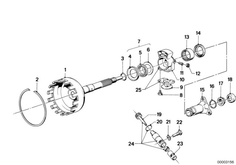 ZF 3HP22 Abtrieb ->47151240204