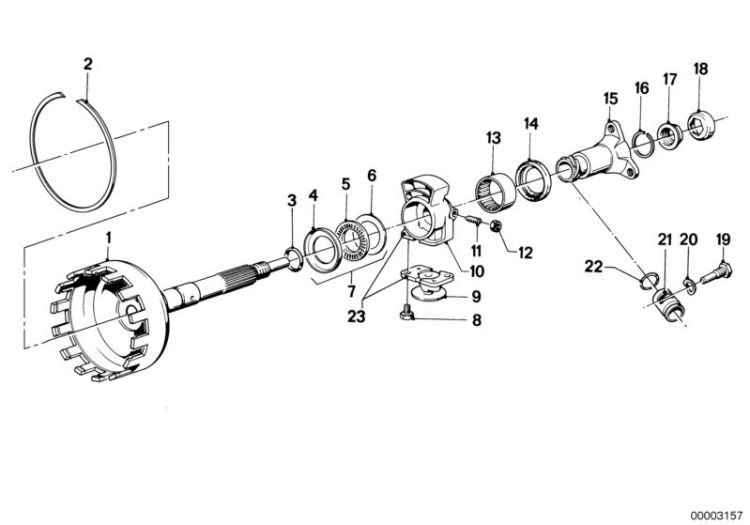 ZF 3hp22 output ->47154240204