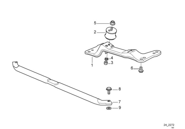 Gearbox suspension ->47417230209