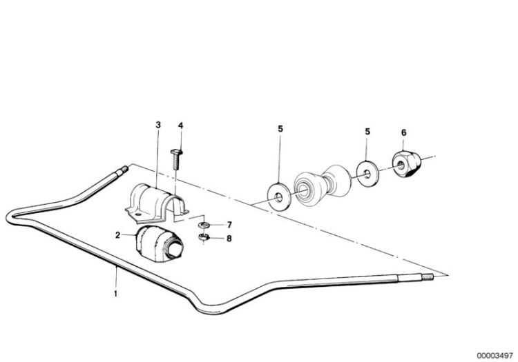 Stabilisator vorn ->