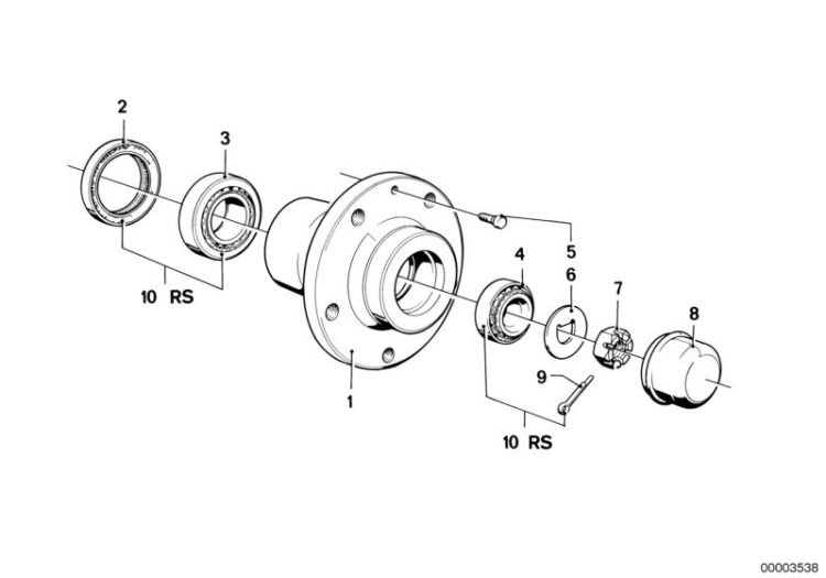 Wheel bearings ->47176310168