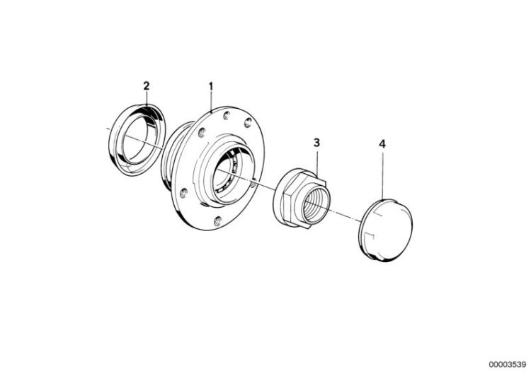 Wheel bearings ->47195310170