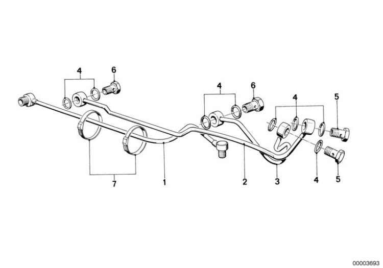 Hydro steering-pipe steering box ->47249320035