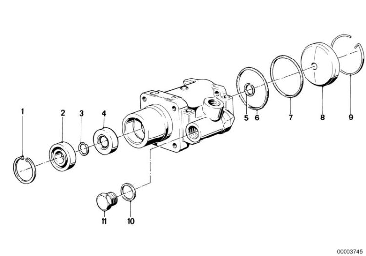 Hydro steering-vane pump/single parts ->47151320182