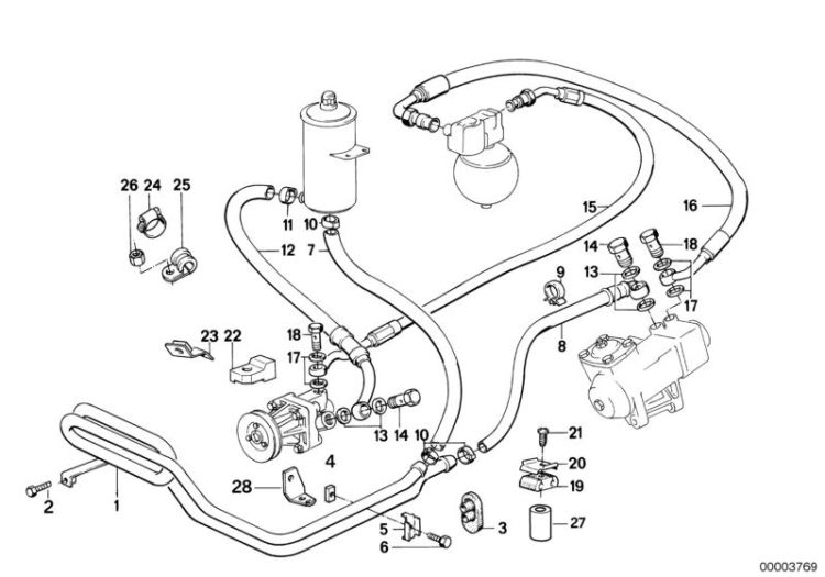 Hydro steering-oil pipes ->47352320269