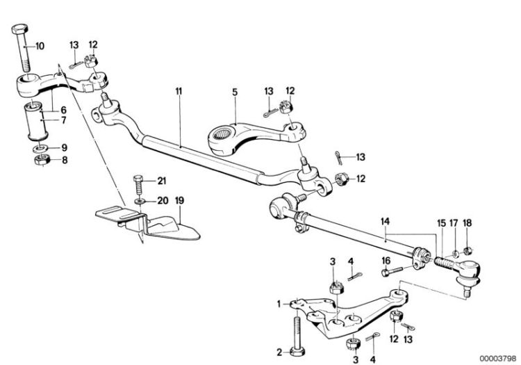 Steering linkage/tie rods ->47199320329