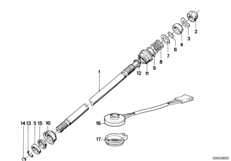 Steer.col.-steer. spin. upper ->47195320435