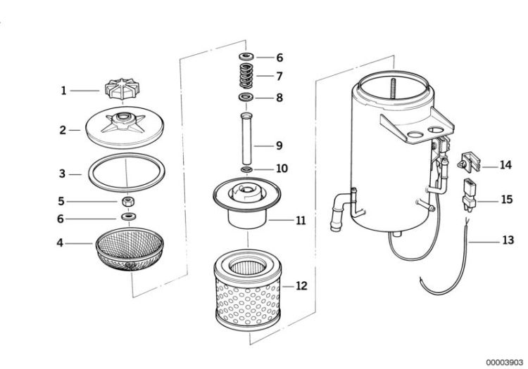 Oil carrier ASC+T/single parts ->47327121685