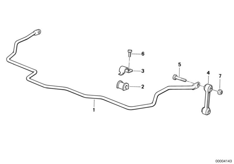 Stabilisator hinten ->47327330266