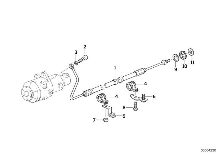 AHK/tubing front/attaching parts ->47328330429