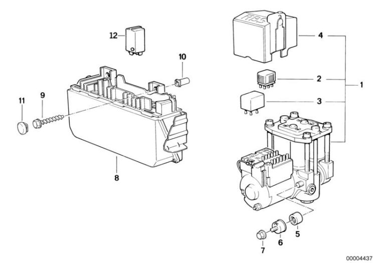 Anti block system-control unit ->47249340159