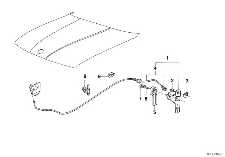 Engine hood mechanism ->47338410464