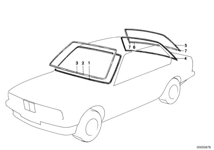 Moulure superieure, numéro 05 dans l'illustration