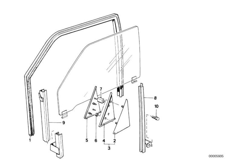 Window guide, front ->47249510382