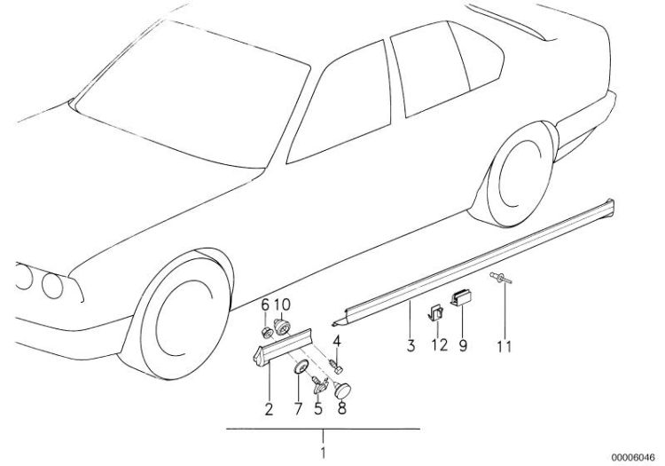 Cover door sill / wheel arch ->47249510669