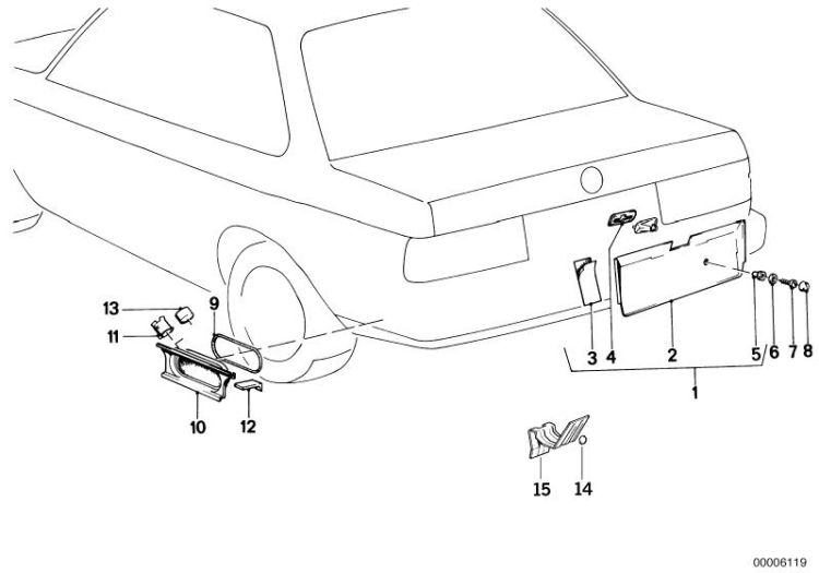 Licence plate base ->47249510834