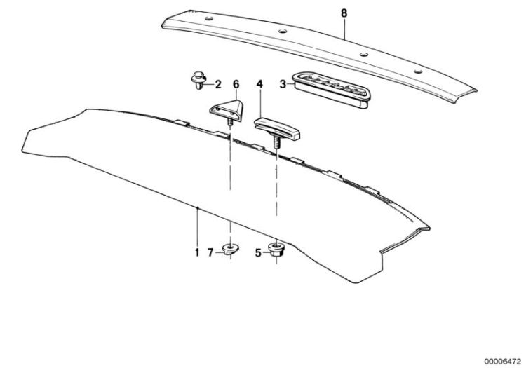 Rear window shelf ->47249511738