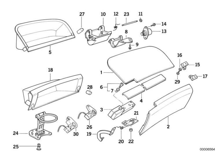 Glove box ->