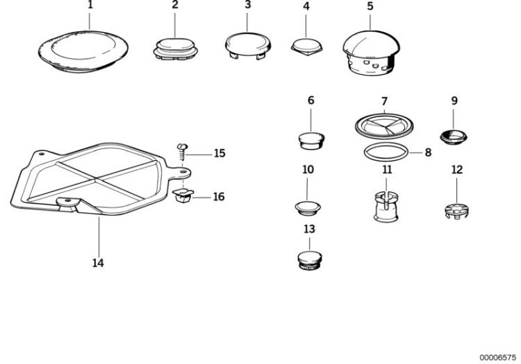 Bouchon, numéro 09 dans l'illustration