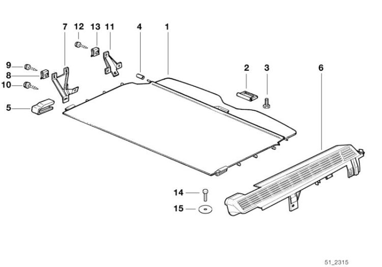 Roller blind, reinforced ->47195511007