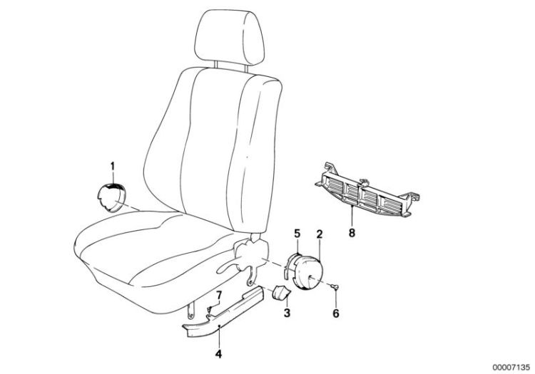 Seat front seat coverings ->47177520908