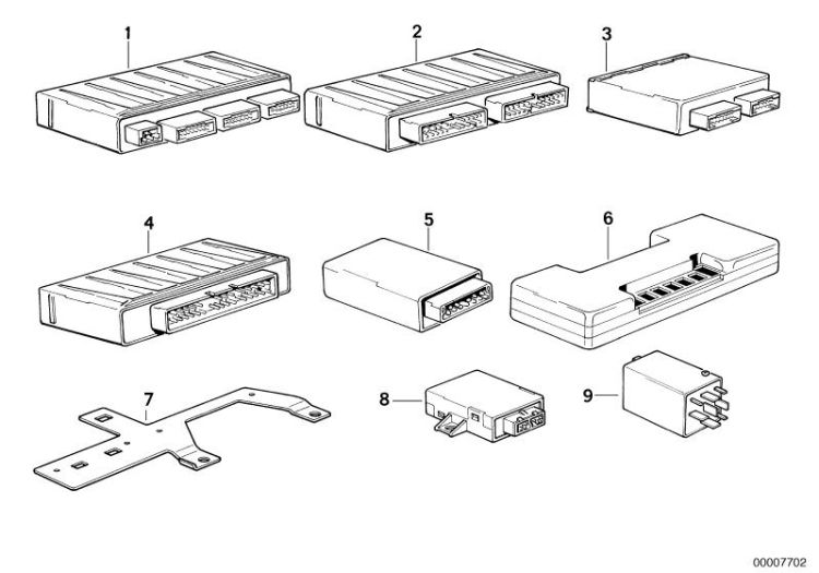 Karosseriesteuergeräte und Module ->47338610559