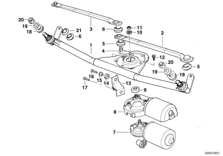 Single wiper parts ->