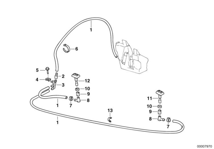 Single parts for head lamp cleaning ->47507610137