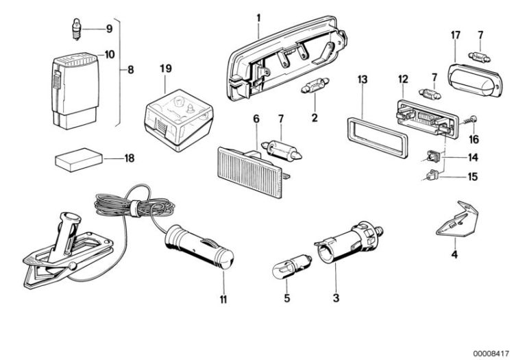 Various lamps ->