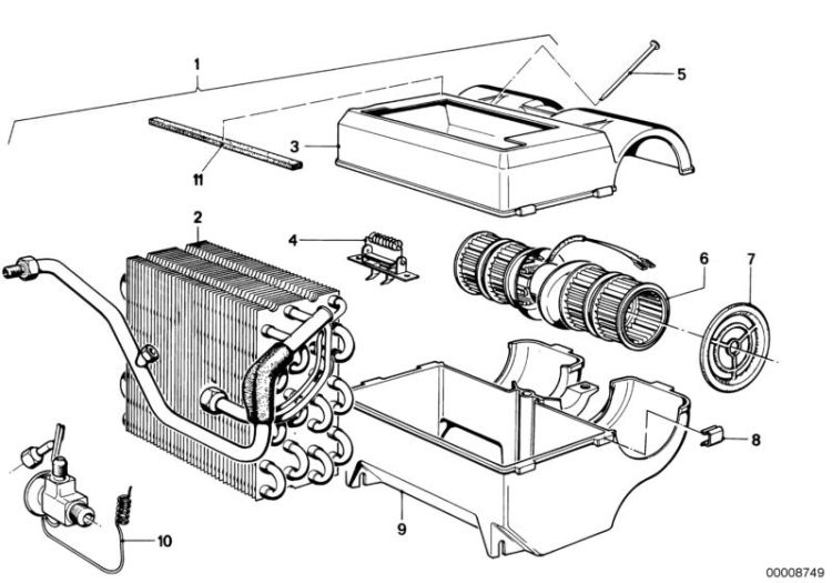 Air conditioning unit parts ->