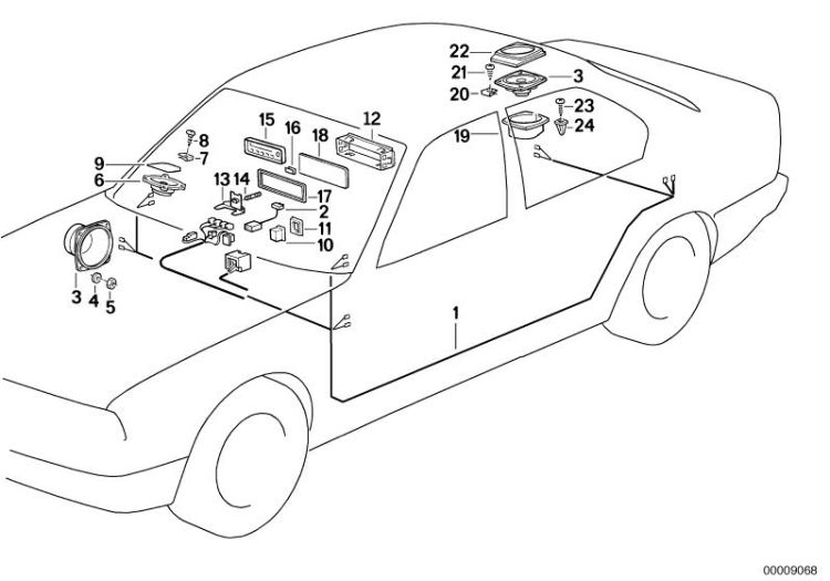 Single components stereo system ->47195650042