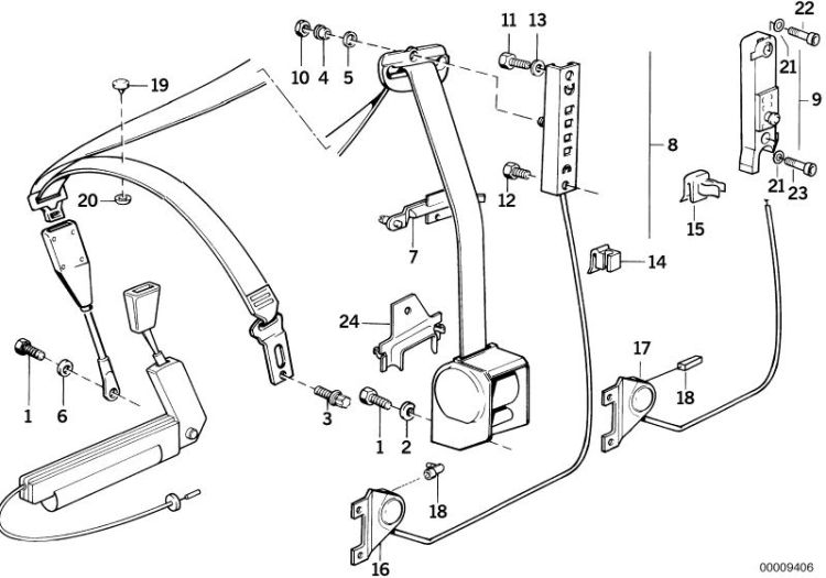 Safety belt adjuster ->47249720058