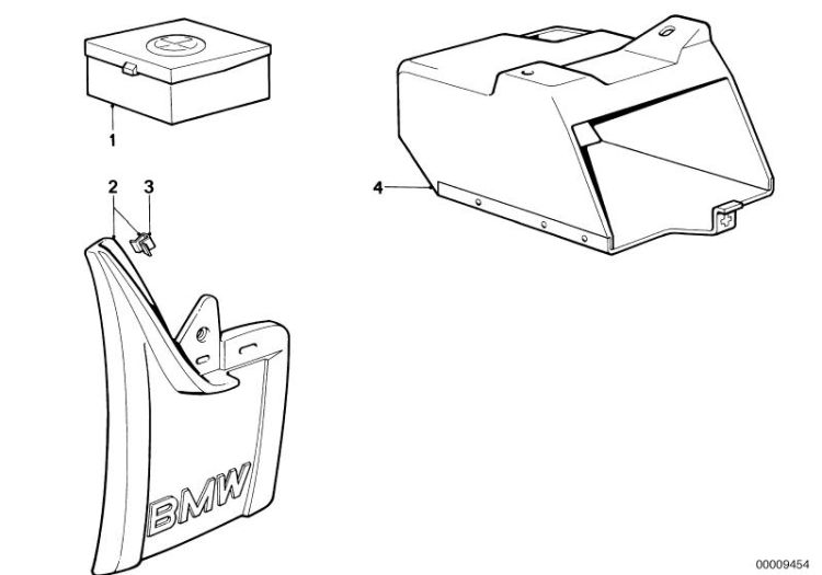 Schmutzfänger/Ersatzlampenbox ->47151033445