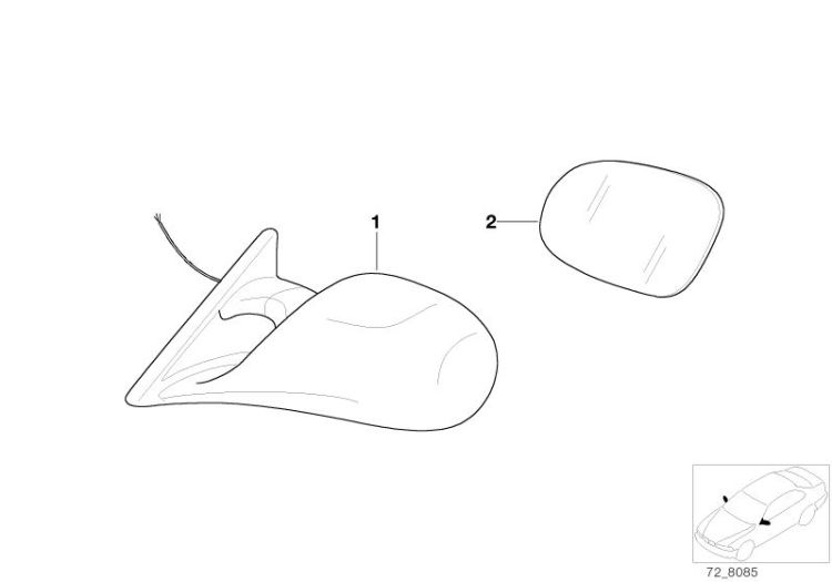 Nachrüstung M Aussenspiegel ->47434030756